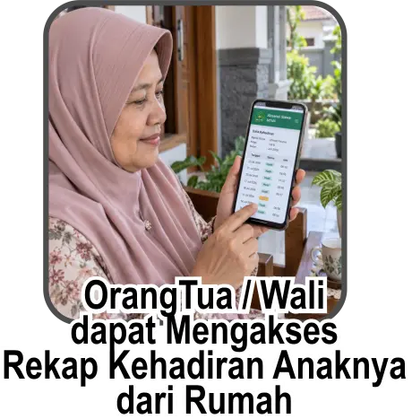 Orang Tua atau Wali Memantau Presensi